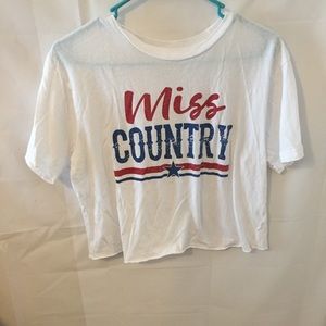 Miss country tank top